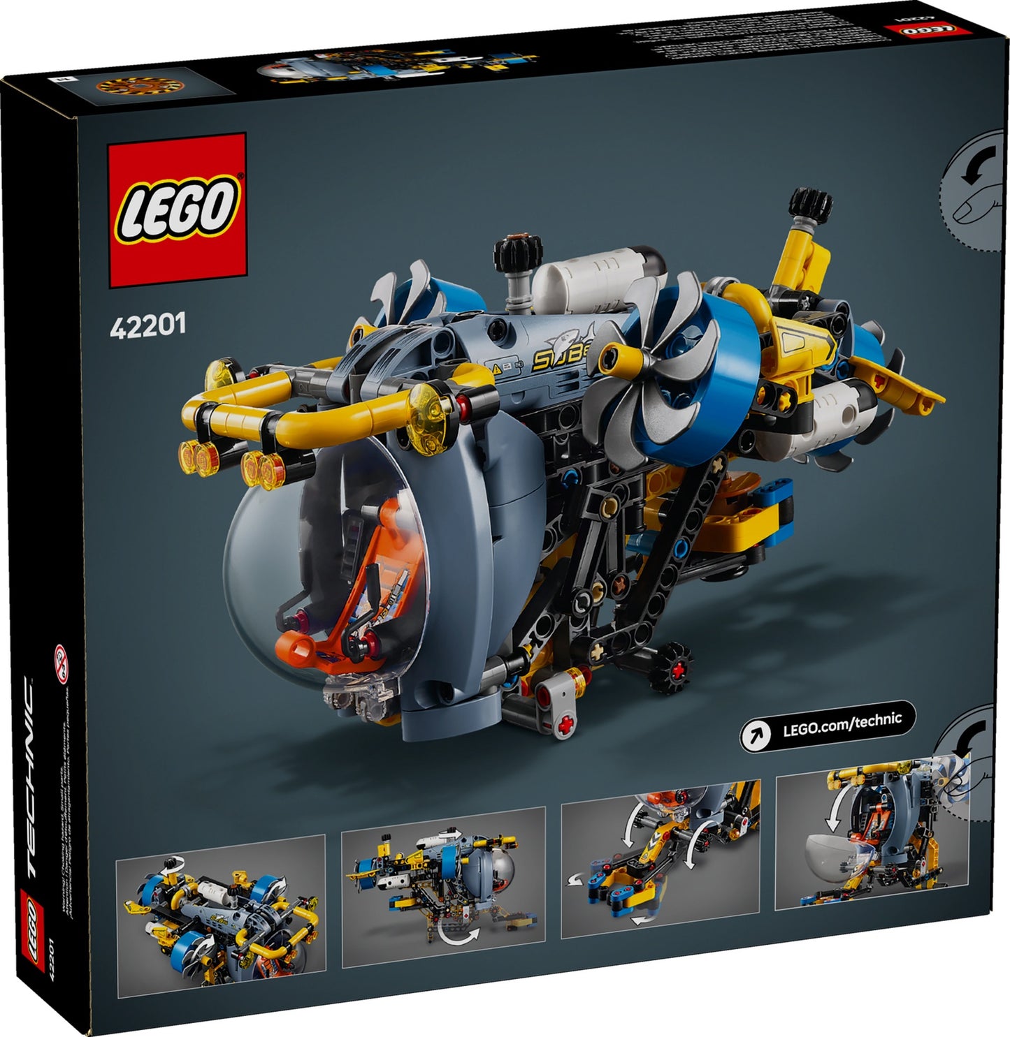 LEGO Technic Deep Sea Research Submarine (42201)