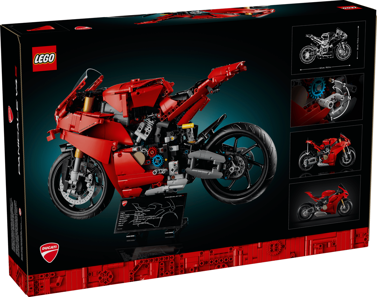 LEGO Technic Ducati Panigale V4 S Motorcycle (42202)