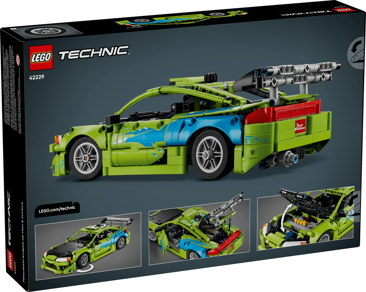 LEGO Technic Fast and Furious Mitsubishi Eclipse Car (42229)