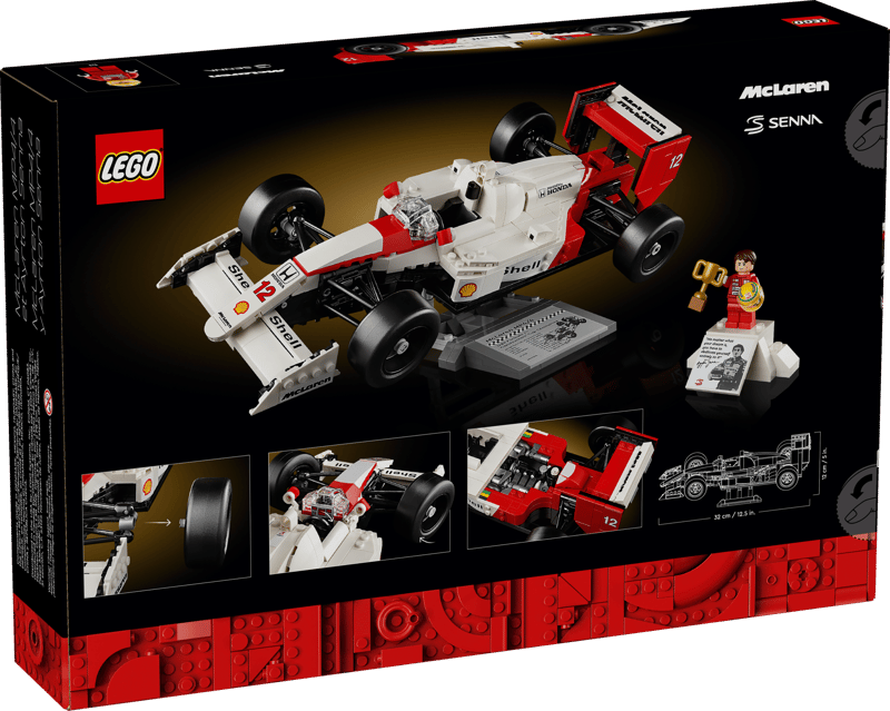 LEGO Icons McLaren MP4/4 & Ayrton Senna (10330)
