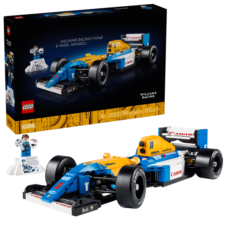 LEGO Icons Williams Racing FW14B & Nigel Mansell (10353)