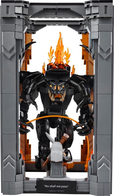 LEGO Icons The Lord of the Rings: Balrog™ Book Nook (10367)