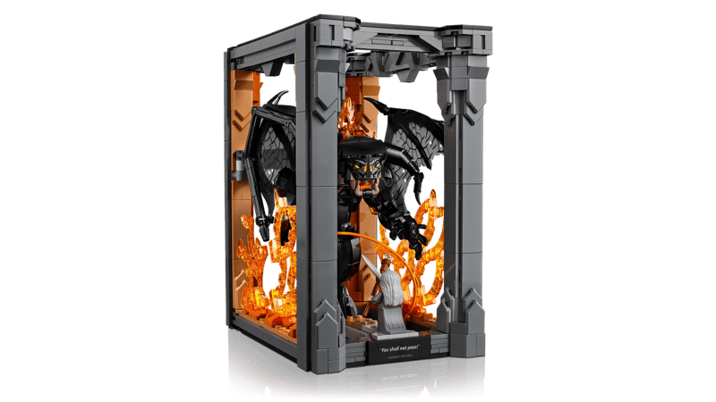 LEGO Icons The Lord of the Rings: Balrog™ Book Nook (10367)
