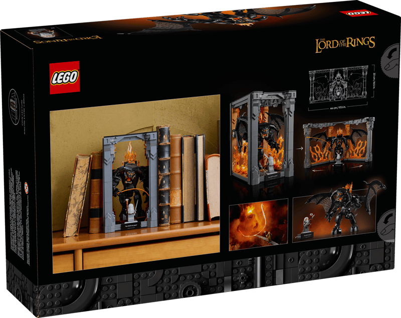 LEGO Icons The Lord of the Rings: Balrog™ Book Nook (10367)