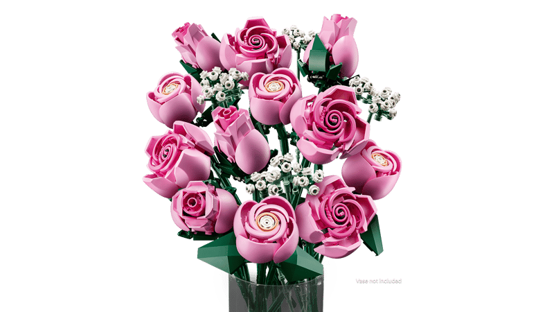 LEGO Botanicals Bouquet of Pink Roses (10374)