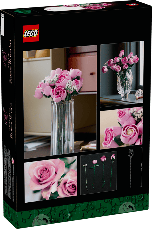 LEGO Botanicals Bouquet of Pink Roses (10374)