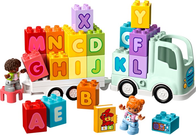 LEGO DUPLO Town Truck with the Alphabet (10421)