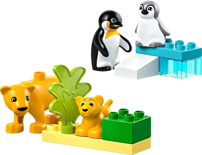 LEGO DUPLO Wild Animal Families Penguins and Lions (10442)