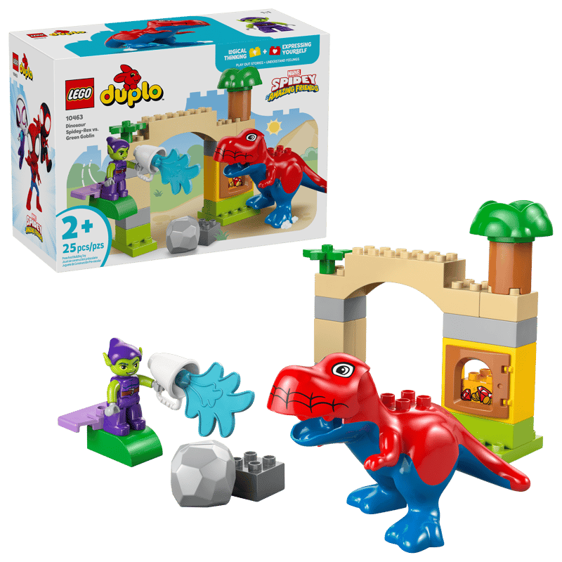 LEGO DUPLO Disney Dinosaur Spidey-Rex vs. Green Goblin (10463)