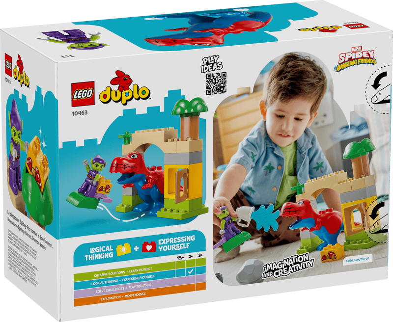 LEGO DUPLO Disney Dinosaur Spidey-Rex vs. Green Goblin (10463)