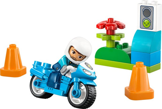 LEGO DUPLO Town Blue Police Motorcycle (10471)