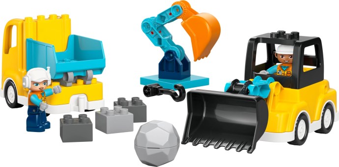 LEGO DUPLO Town 3 in 1 Construction Vehicles (10475)