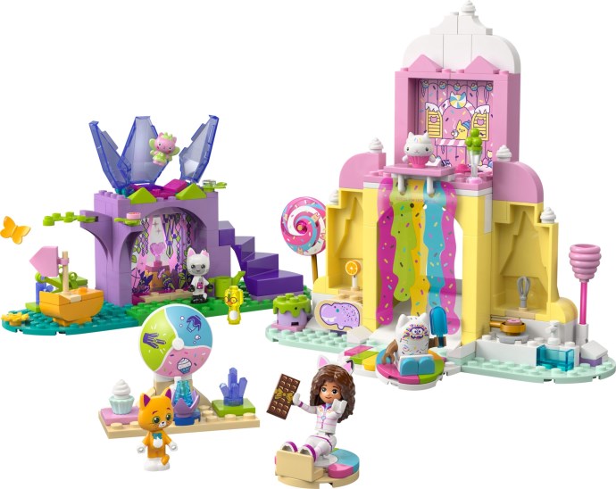 LEGO Gabby's Dollhouse Sweet Treat Mountain and Kitty Garden (11205)
