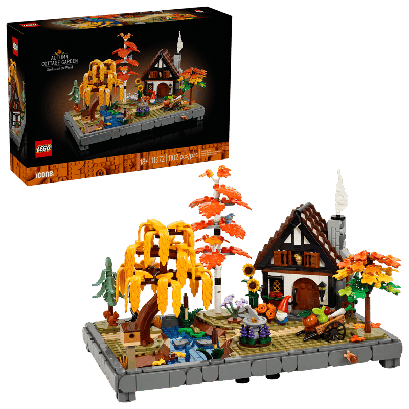 LEGO Icons Autumn Cottage Garden (11372)
