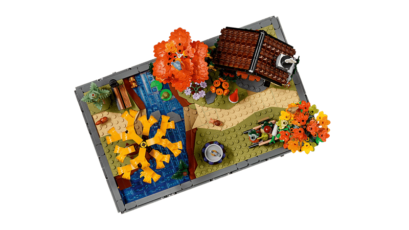 LEGO Icons Autumn Cottage Garden (11372)