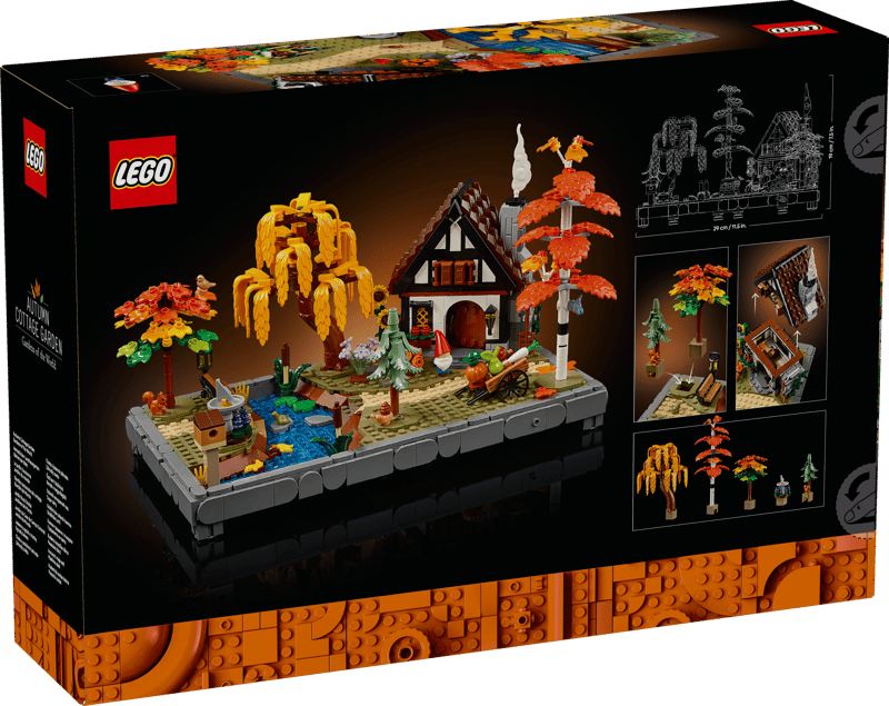 LEGO Icons Autumn Cottage Garden (11372)