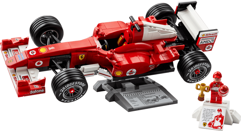 LEGO Icons Ferrari F2004 and Michael Schumacher (11375)