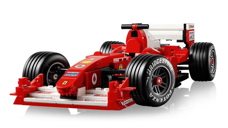 LEGO Icons Ferrari F2004 and Michael Schumacher (11375)