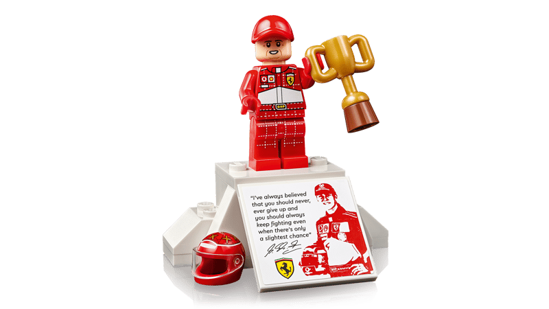 LEGO Icons Ferrari F2004 and Michael Schumacher (11375)