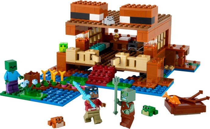 LEGO Minecraft House in the Shape of a Frog (21256)