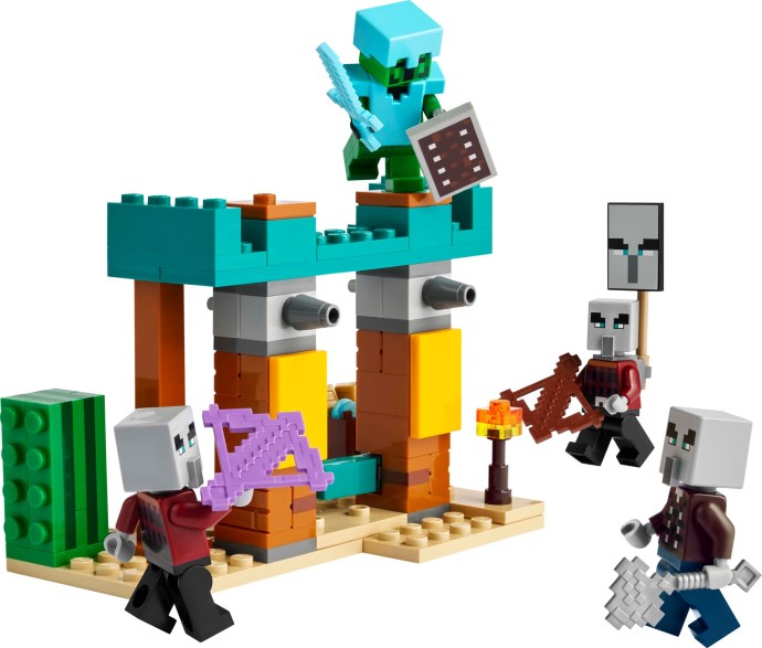 LEGO Minecraft The Illager Desert Patrol Set (21267)