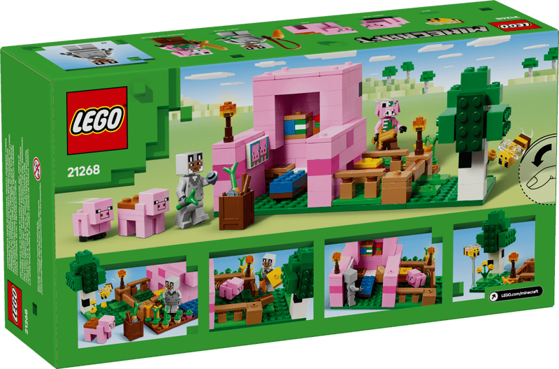 LEGO Minecraft The Baby Pig House (21268)