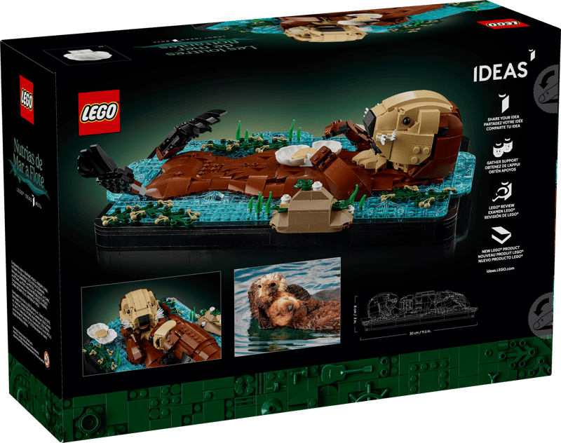LEGO Ideas Floating Sea Otters (21366)