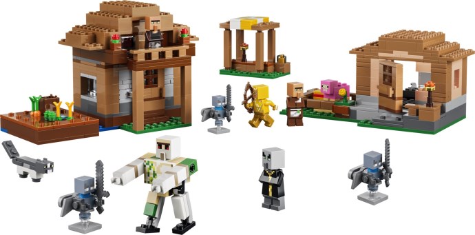 LEGO Minecraft Evoker Village Attack (21596)