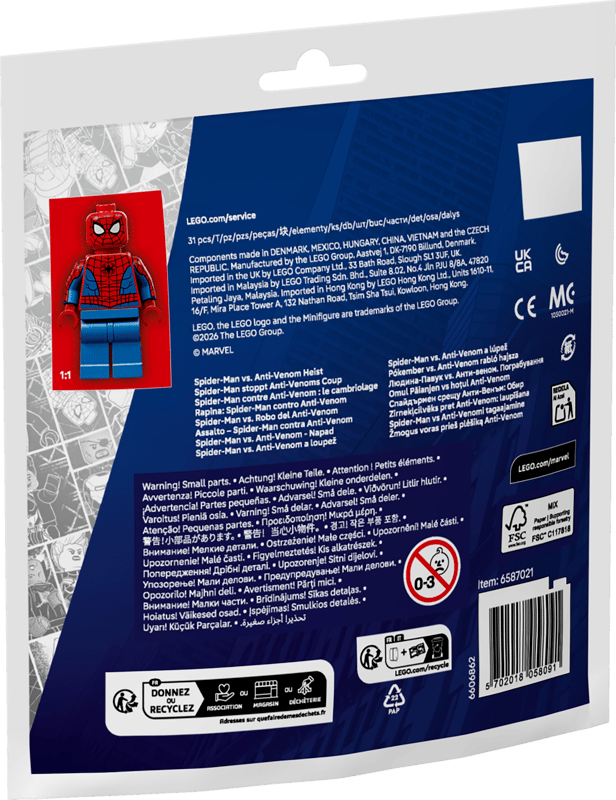 LEGO Super Heroes Spider-Man vs. Anti-Venom Heist (30725)