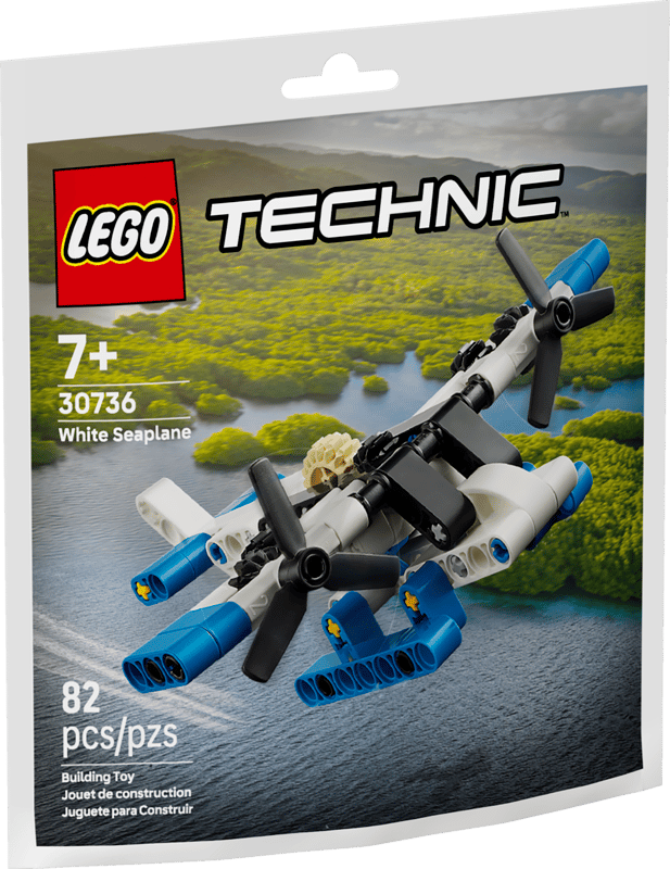 LEGO Technic White Seaplane (30736)