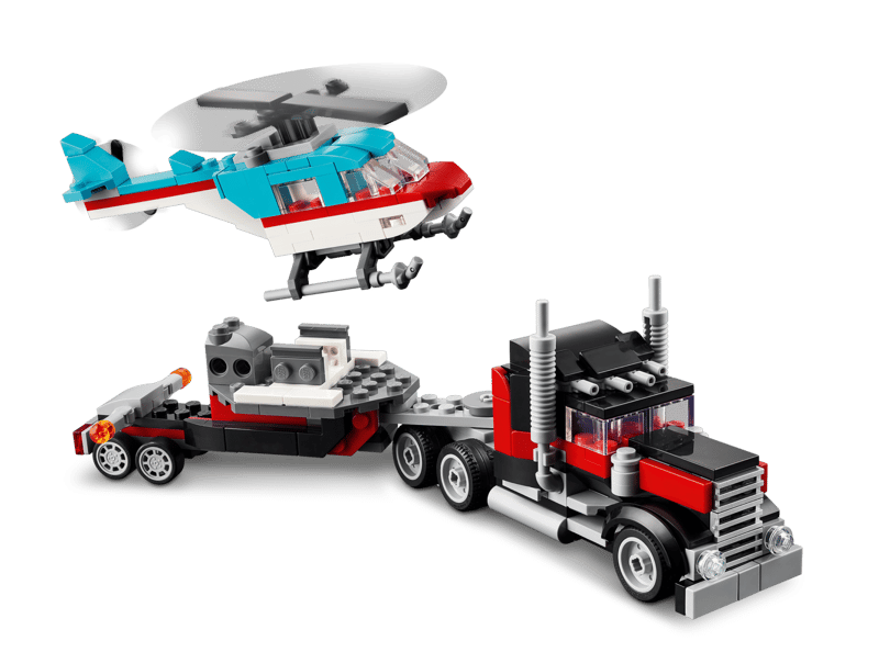 LEGO Creator On-board truck with a helicopter (31146)