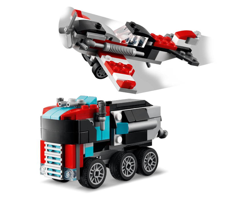 LEGO Creator On-board truck with a helicopter (31146)