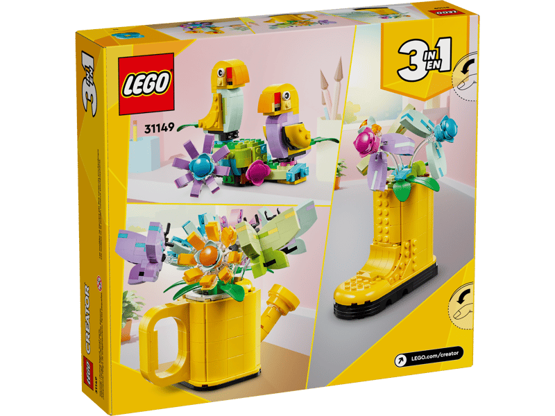 LEGO Creator Flowers in a watering can (31149)