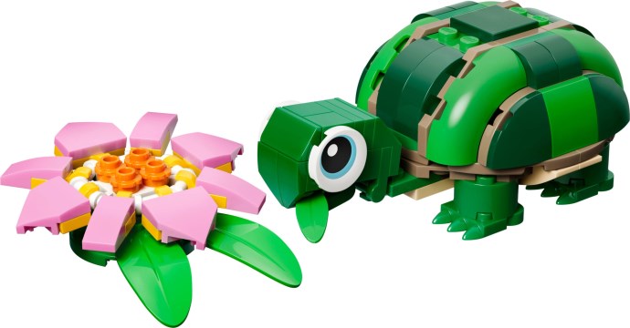 LEGO Creator Turtle with a Water Lily Flower (31377)