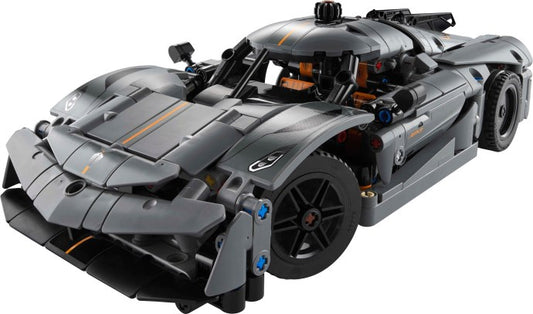 LEGO Technic Koenigsegg Jesko absolut grey hypercar (42173)