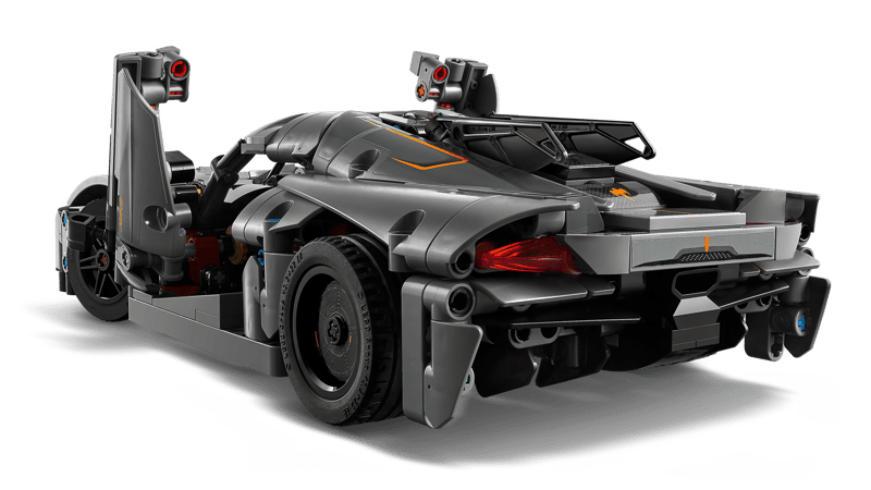LEGO Technic Koenigsegg Jesko absolut grey hypercar (42173)