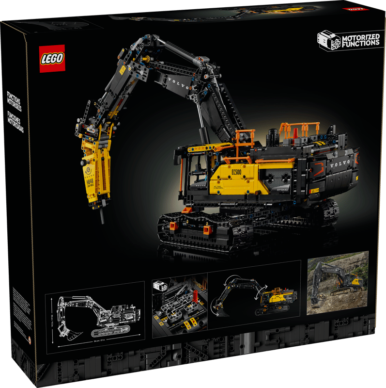LEGO Technic Volvo EC500 Hybrid Excavator (42215)