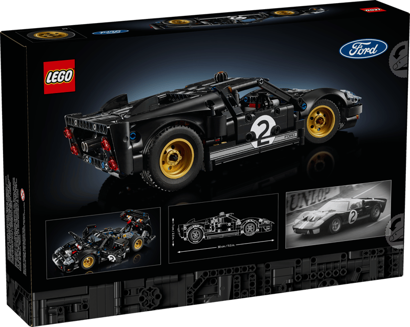 LEGO Technic 1966 Ford GT40 MKII Race Car (42223)