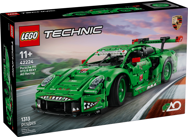 LEGO Technic Porsche 911 GT3 R REXY AO Racing Car (42224)
