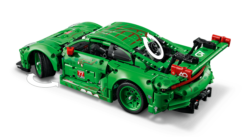 LEGO Technic Porsche 911 GT3 R REXY AO Racing Car (42224)