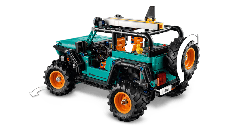LEGO Technic Jeep® Wrangler Rubicon SUV (42227)