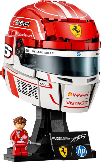 LEGO Editions Formula 1 Scuderia Ferrari HP Charles Leclerc Helmet (43014)