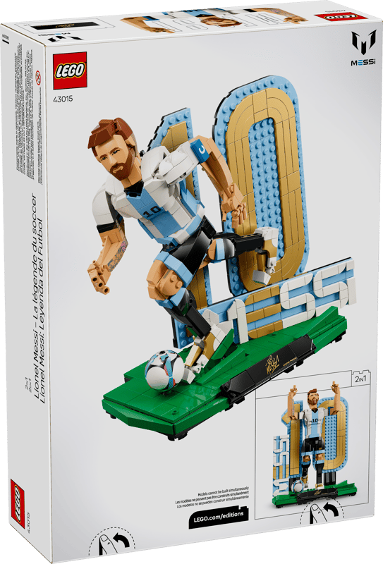 LEGO Editions Lionel Messi - Football Legend (43015)