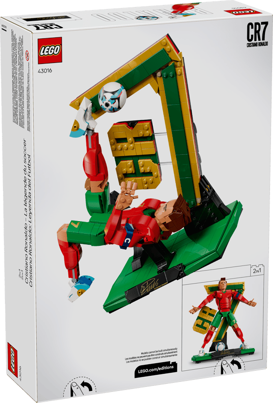 LEGO Editions Cristiano Ronaldo - Football Legend (43016)