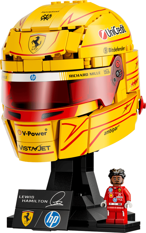 LEGO Editions Scuderia Ferrari HP Lewis Hamilton Helmet (43022)