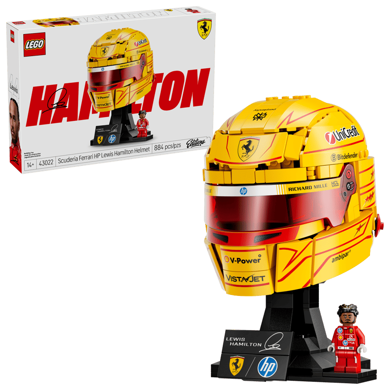 LEGO Editions Scuderia Ferrari HP Lewis Hamilton Helmet (43022)