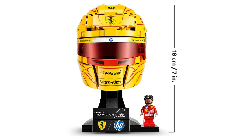 LEGO Editions Scuderia Ferrari HP Lewis Hamilton Helmet (43022)