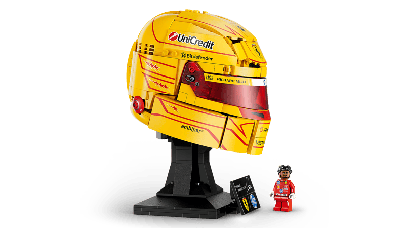 LEGO Editions Scuderia Ferrari HP Lewis Hamilton Helmet (43022)