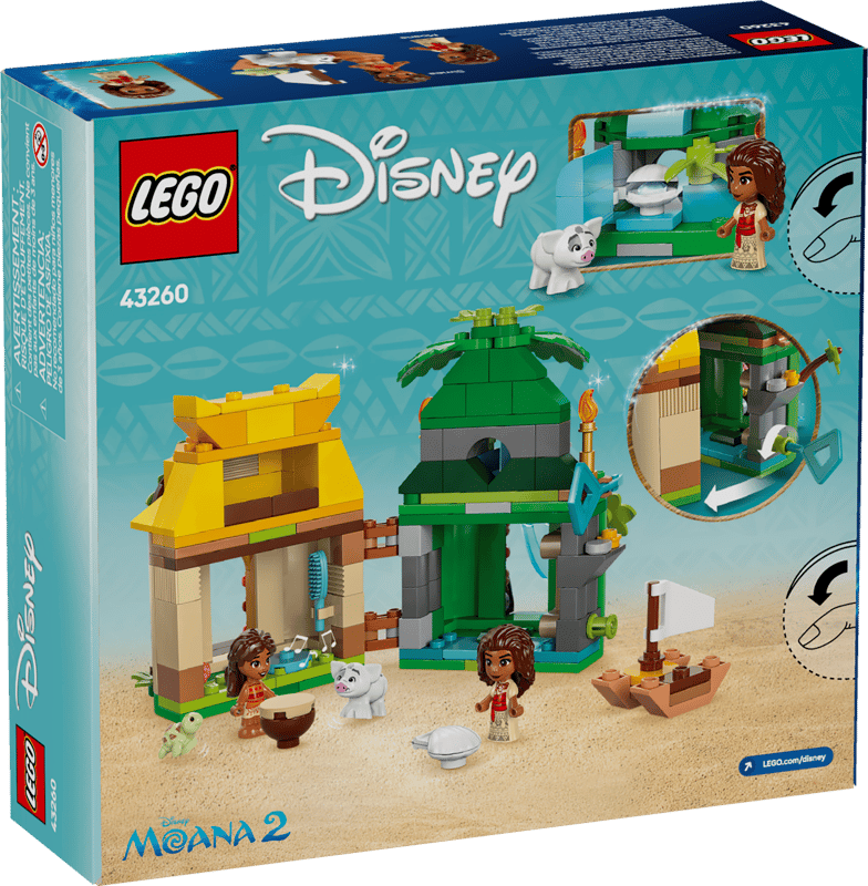 LEGO Disney Moana's Island Fun (43260)