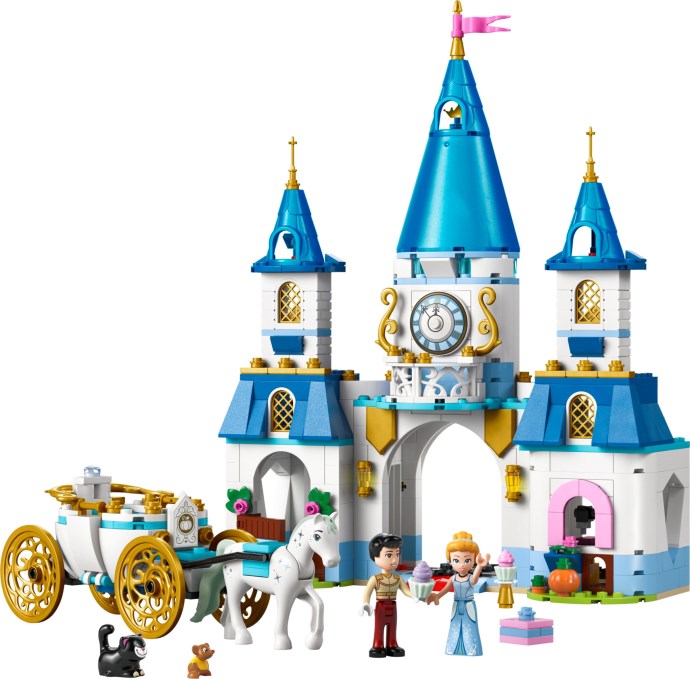 LEGO Disney Princess Cinderella's Castle and Horse Carriage (43275)